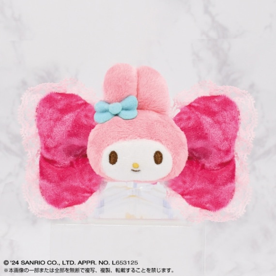 マイメロディ ぬいぐるみ リボンドリーム ピピ マスコット おめかし