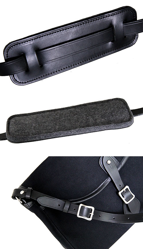 PLAIN キャンバスバッグ フィールドニューショルダーM ブラック