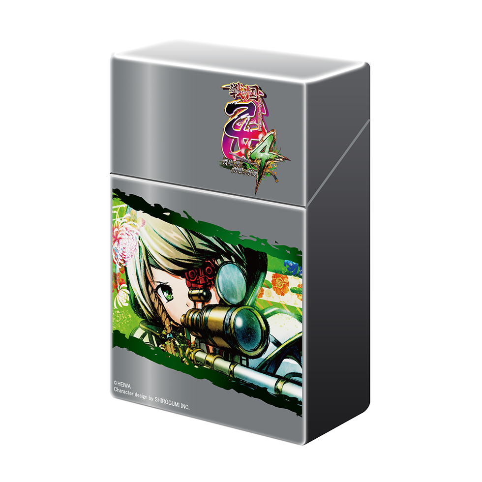 戦国乙女 シガーケース【カンスケ柄/シルバー】 | キュイン萌ーる