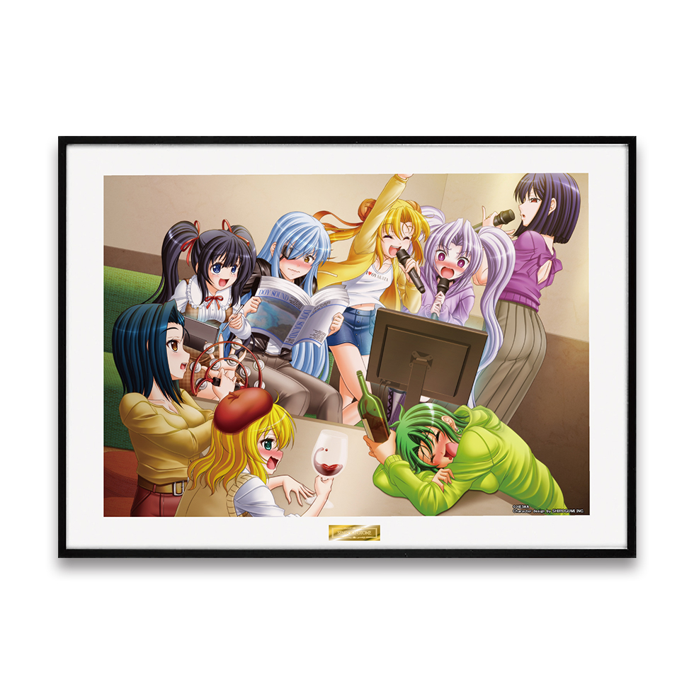 12月下旬頃発送】《受注生産》戦国乙女 アートフレーム【萌えカット