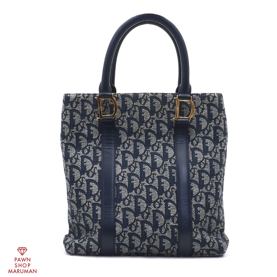 Christian Dior クリスチャンディオール トロッター ハンドバッグ BO B