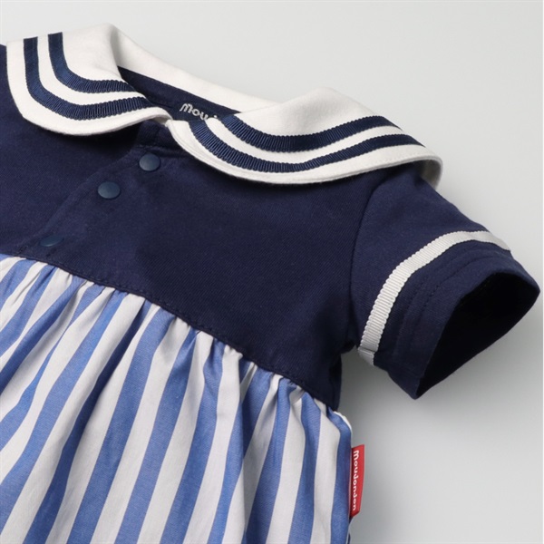セーラー衿ブルマロンパース カバーオール｜子供服・ベビー服の通販は
