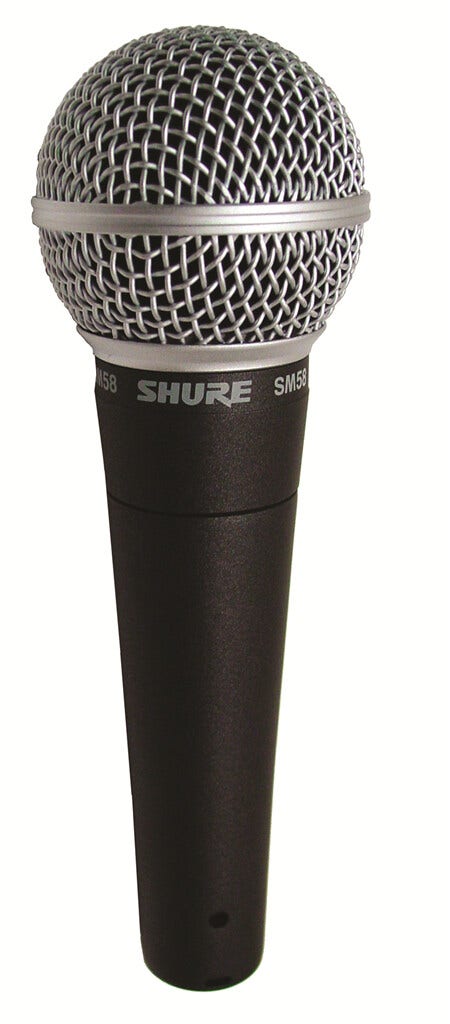 Shure SM58-LC Vocal Microphone - Industry Standard Sound Quality