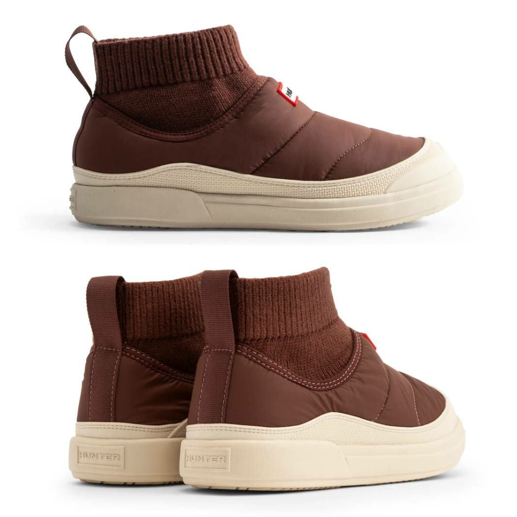 正規取扱販売店】ハンター イン/アウト ニッティド カフ スリッパ