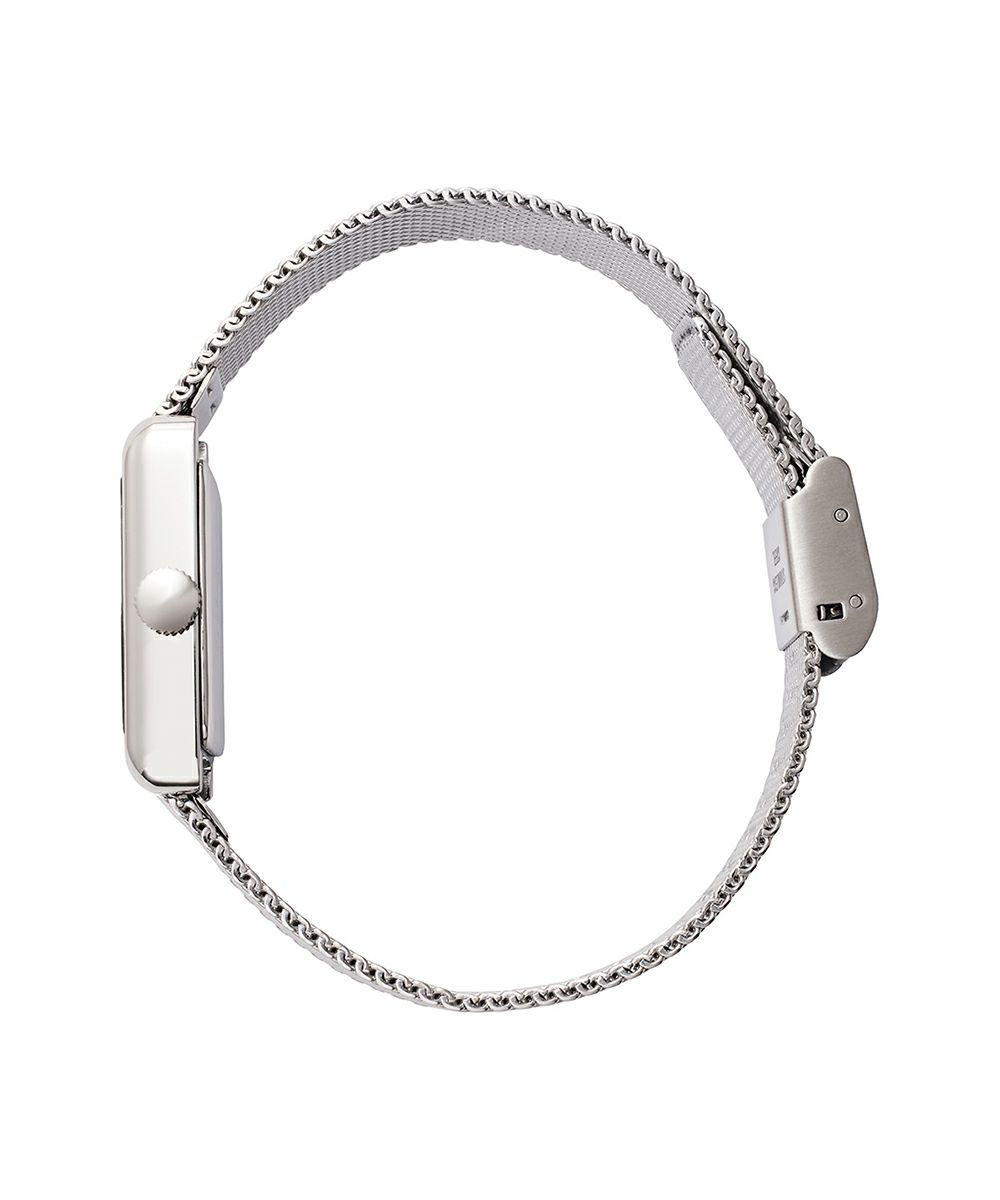 MATOW マトウ TSUKI 朧月 / SQUARE SILVER MESH レディース 腕時計