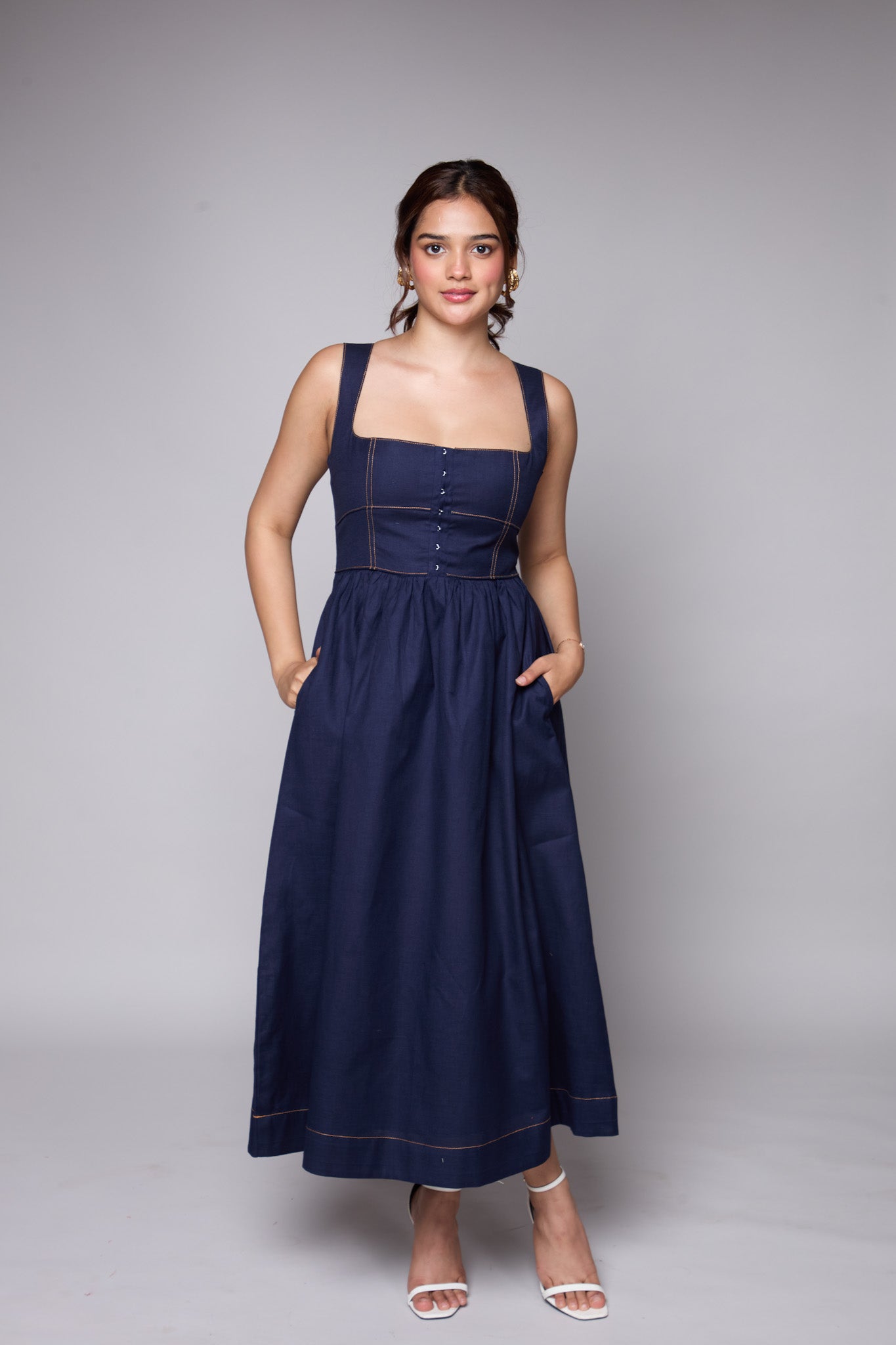 Rhonda- Navy Blue – Mazikien