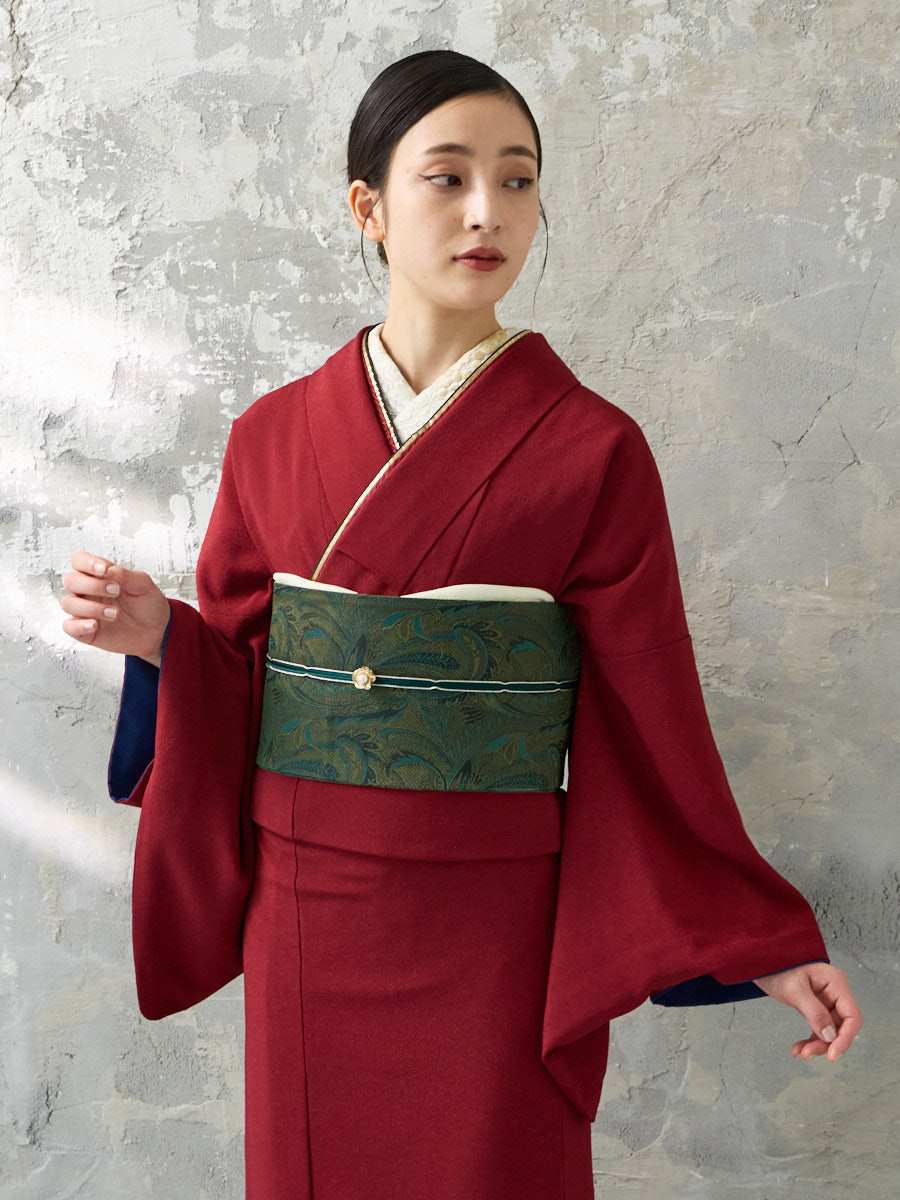 着物単品「 furifu色無地 」(FREE ボルドー): ふりふ ｜ミマツグループ