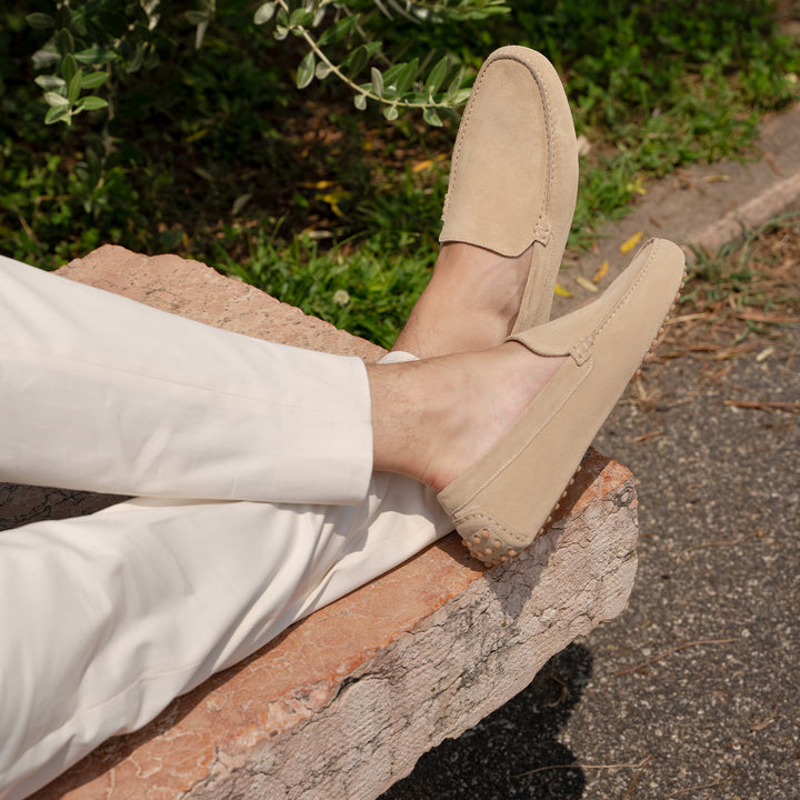 The Felize Uomo - Latte - Suede - M.Gemi