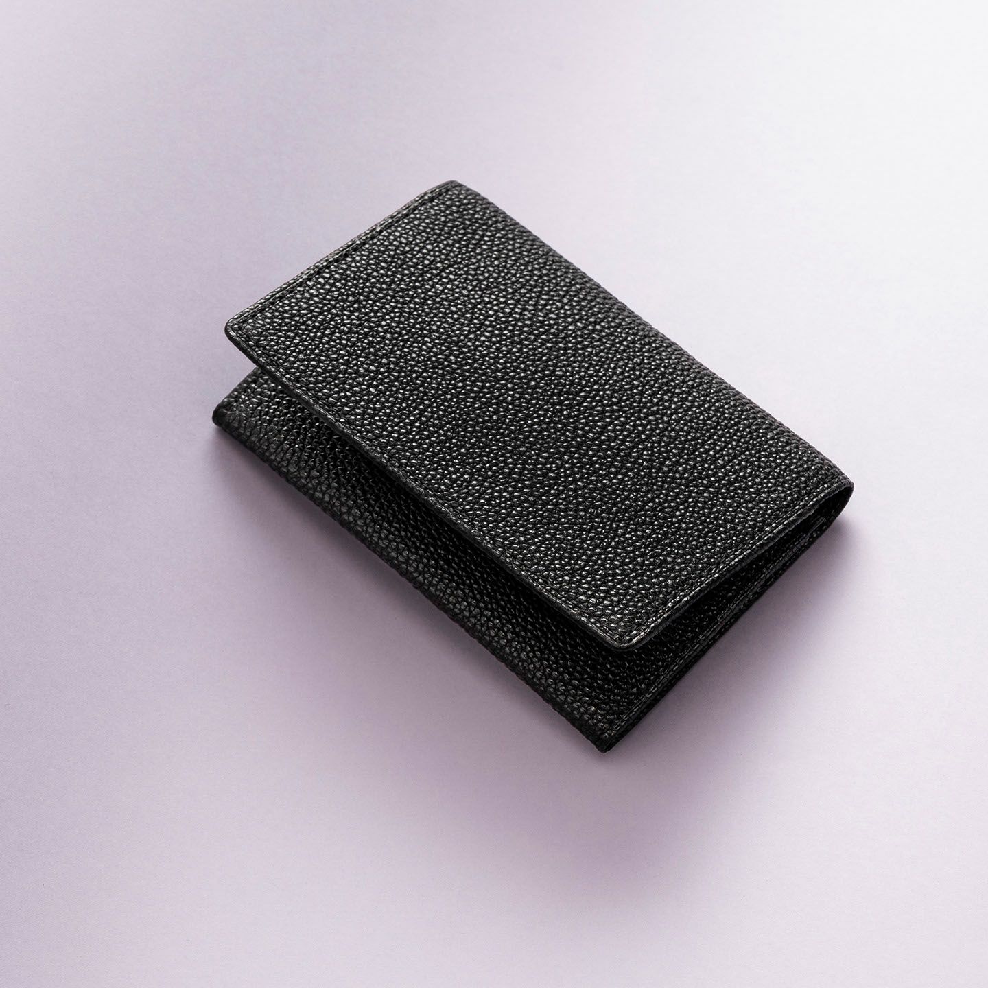黒桟革 名刺入れ | 大人のバッグ・財布・ 名刺入れ など拘りの日本製