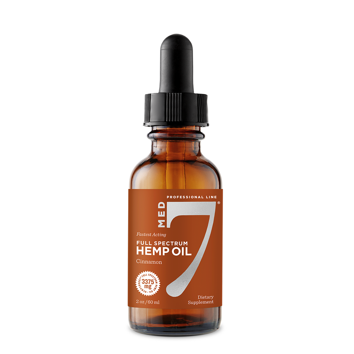 3375 mg Med 7 Hemp CBD Oil - Med 7 CBD