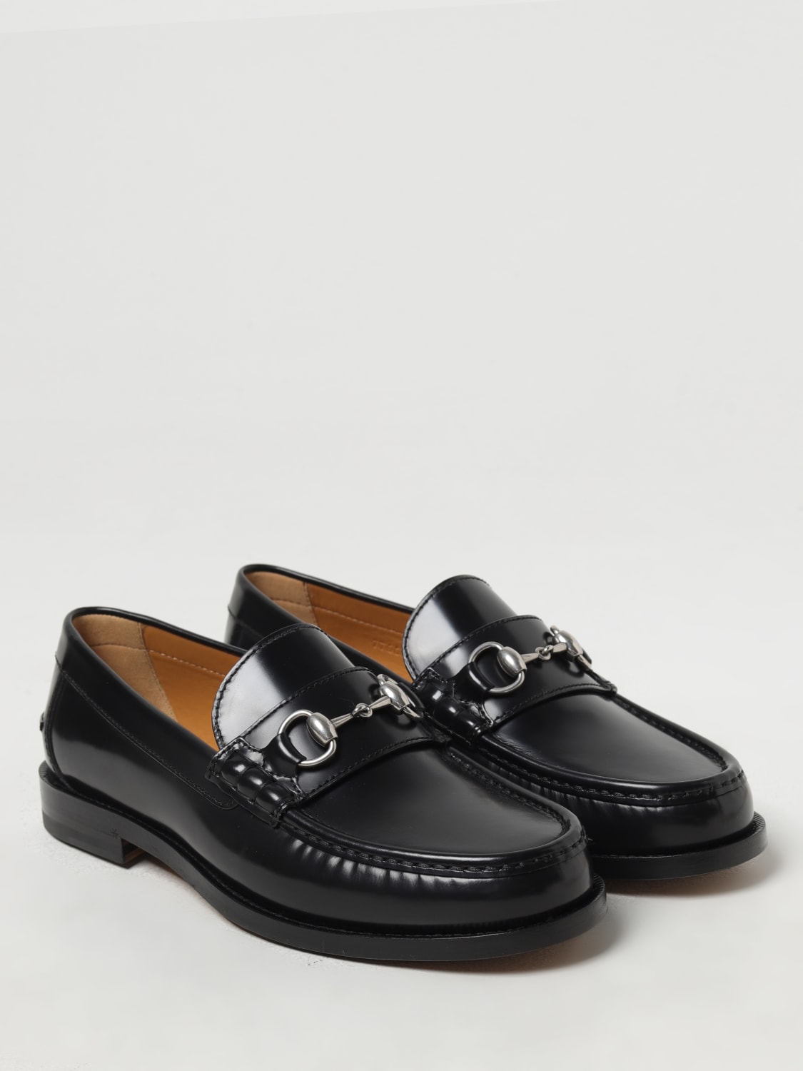 Gucci ローファー メンズ - ブラック | 77666017X00 | GIGLIO.COM