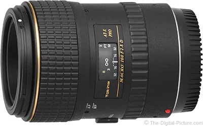 Tokina 100mm f/2.8 AT-X Pro Macro Lens Specifications