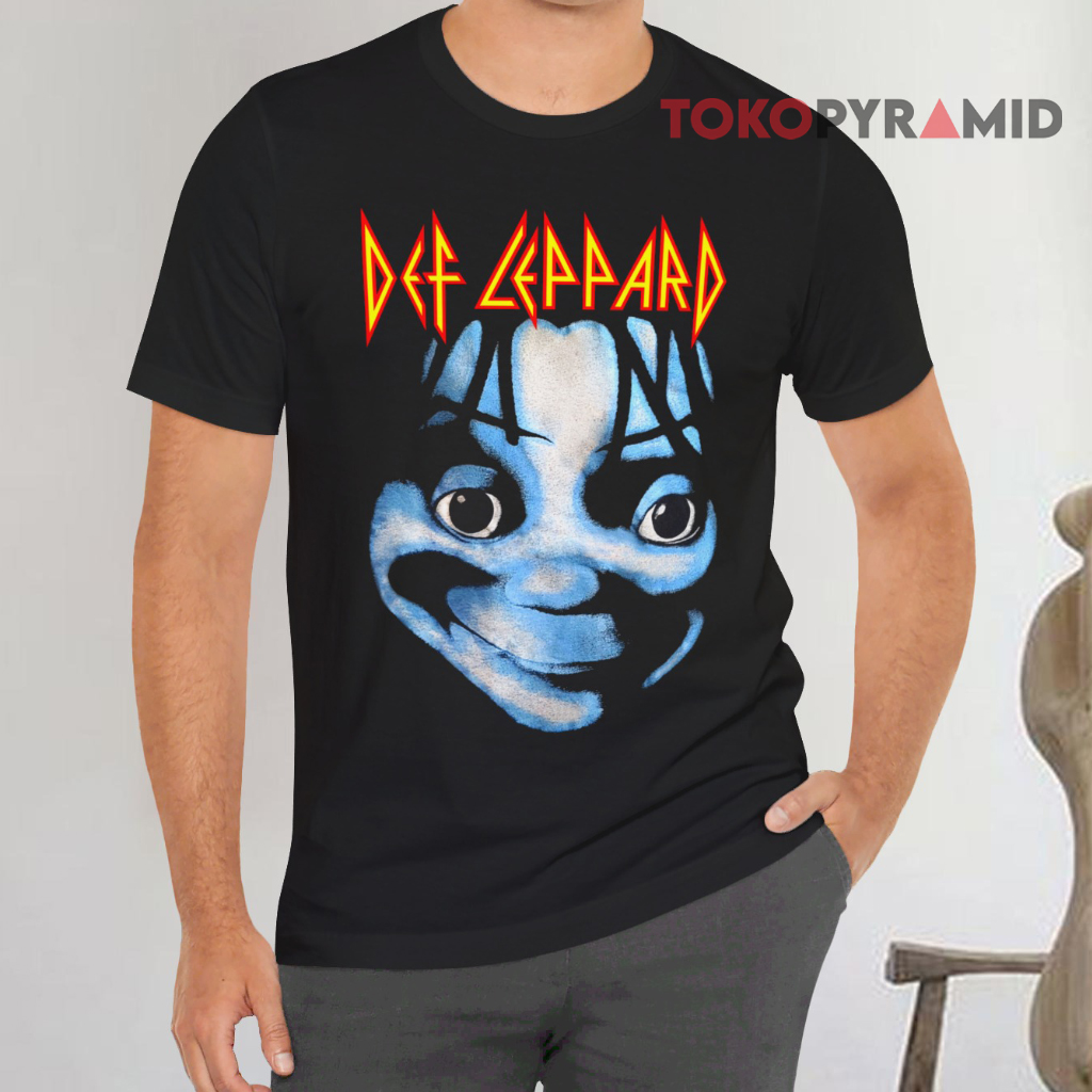 Vintage 1992 Def Leppard Adrenalize Big Face Shirt - TokoPyramid