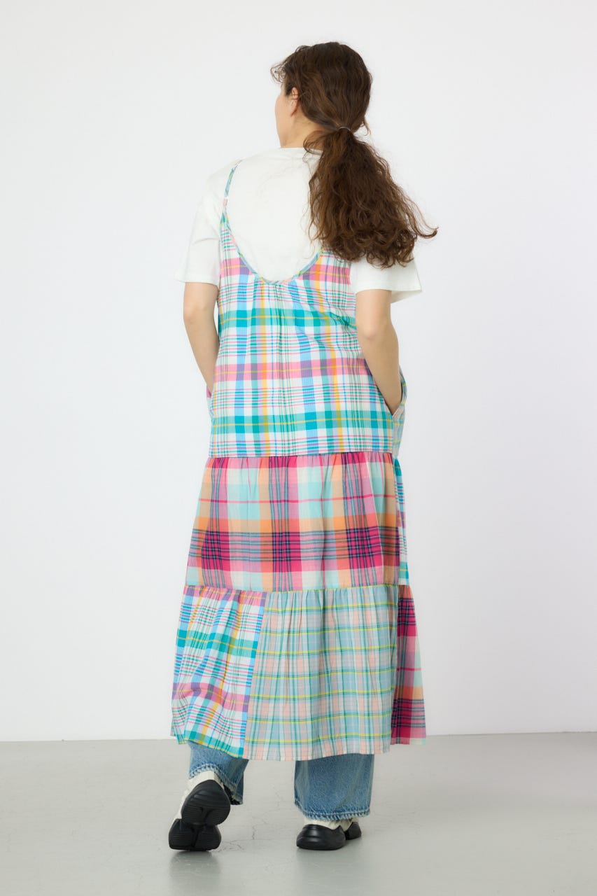 RODEO CROWNS WIDE BOWL | クレイジーチェックキャミワンピース
