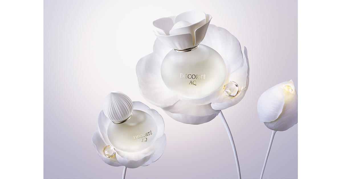 コスメデコルテ」“AQ”に初のフレグランス シリーズキー成分の金香木