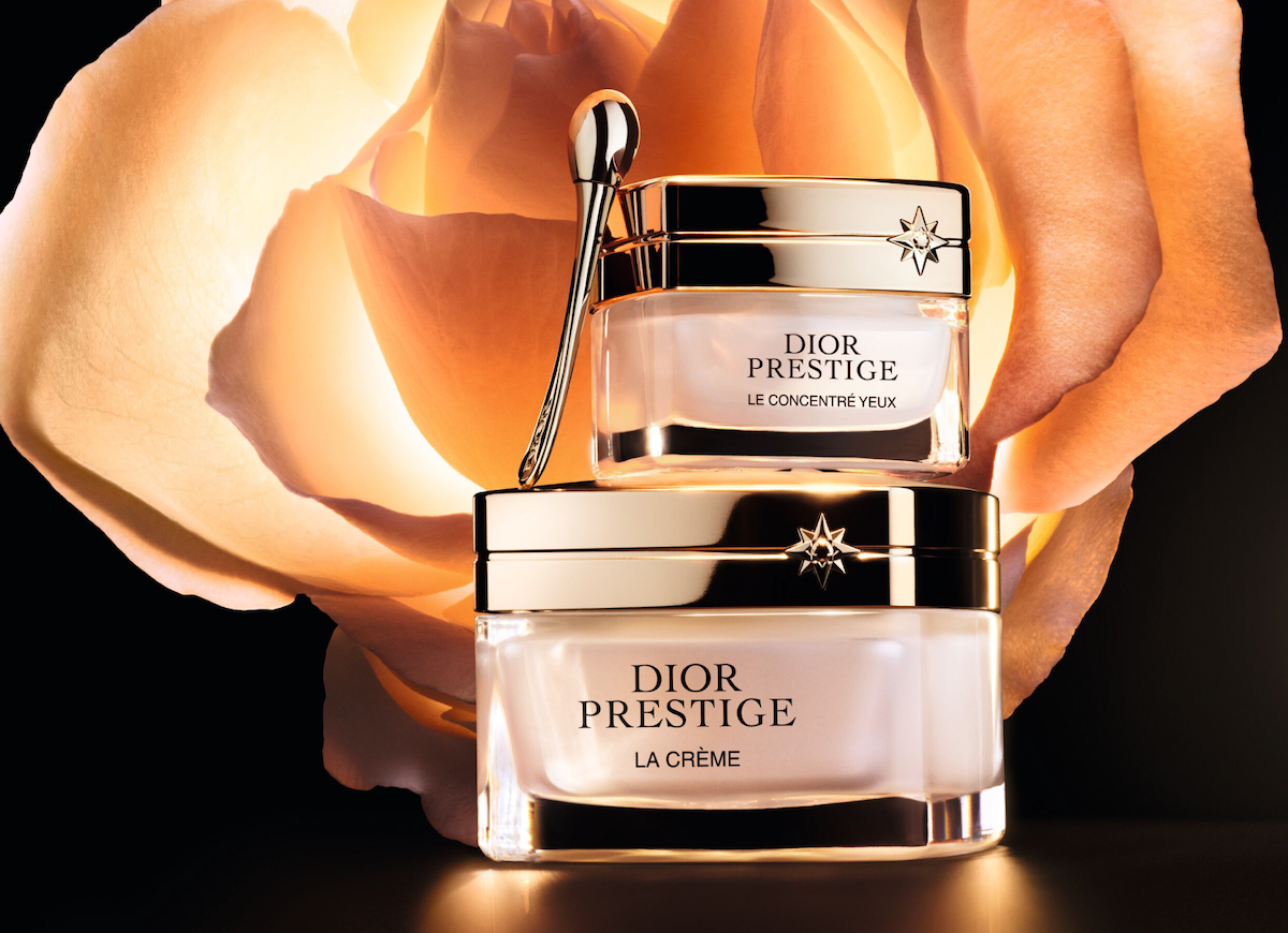 ディオール」“プレステージ”の目元用クリームと高保湿化粧水が新発売