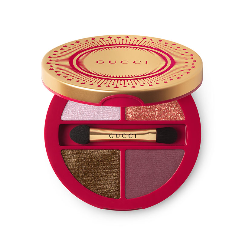 2024年クリスマスコフレ】「グッチ ビューティ」がレッド×ゴールドの
