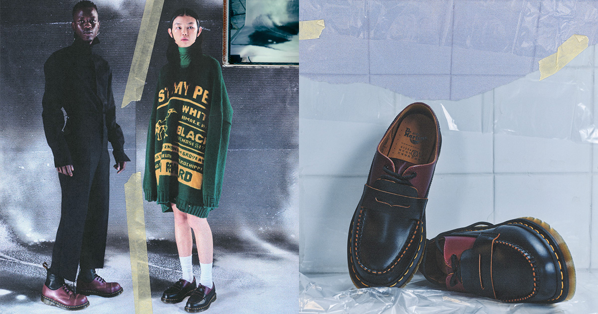 エムエム6 メゾン マルジェラ」と「ドクターマーチン」が初コラボ