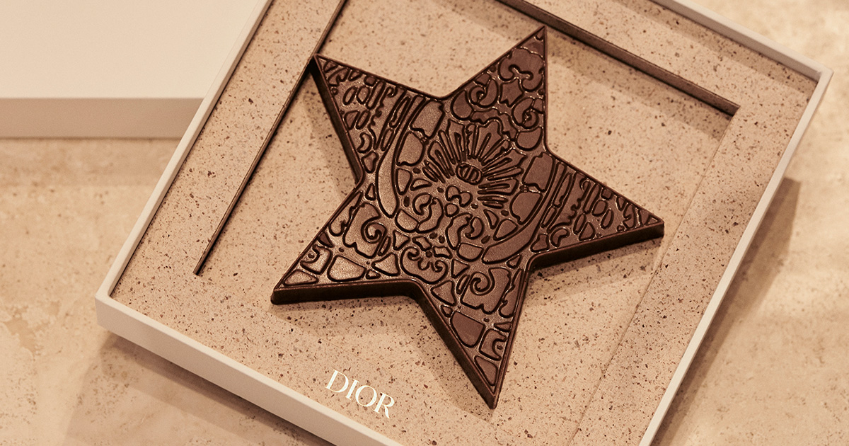ディオール」からアイコニックなメゾンコードをオマージュしたショコラ