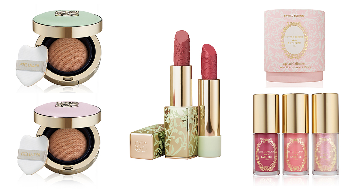 2025年春コスメ】「エスティ ローダー」が「ラデュレ」とコラボ