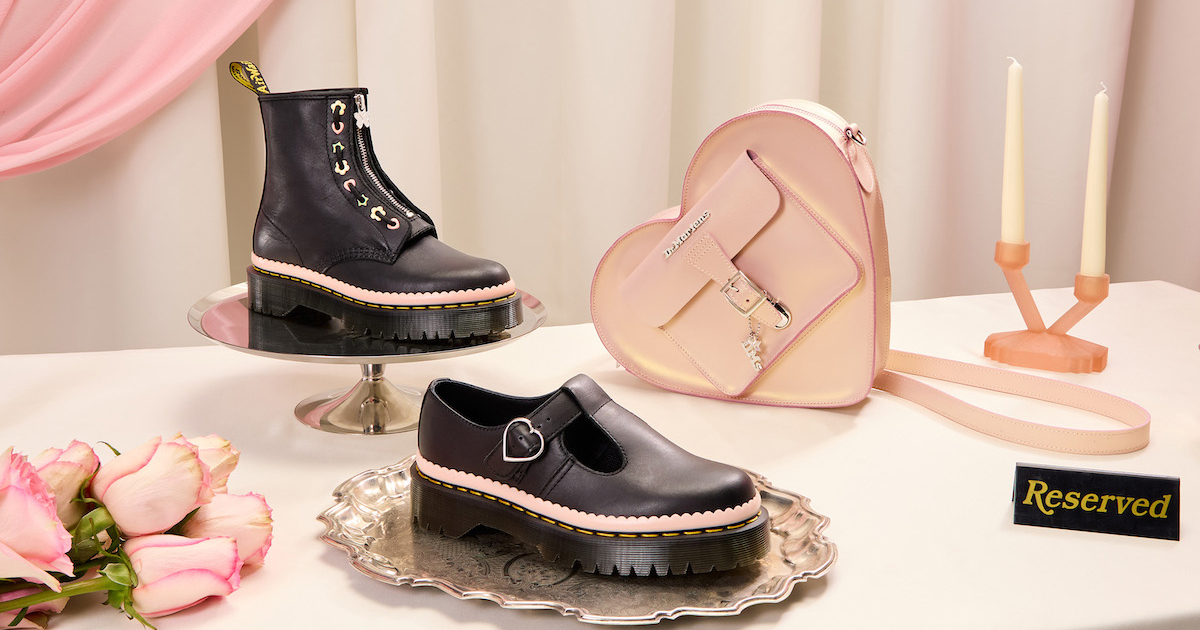 2025年バレンタイン】「ドクターマーチン」からリボンやスタッズでデコ