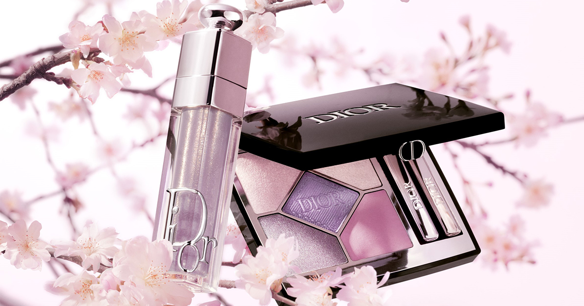 2025年春コスメ】「ディオール」が限定桜ピンク色のアイパレット