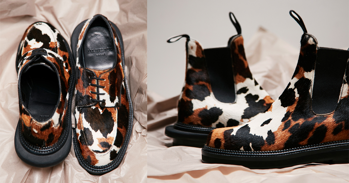 サカイ」と「ジェイエムウエストン」が再びコラボ カウハイドレザーの