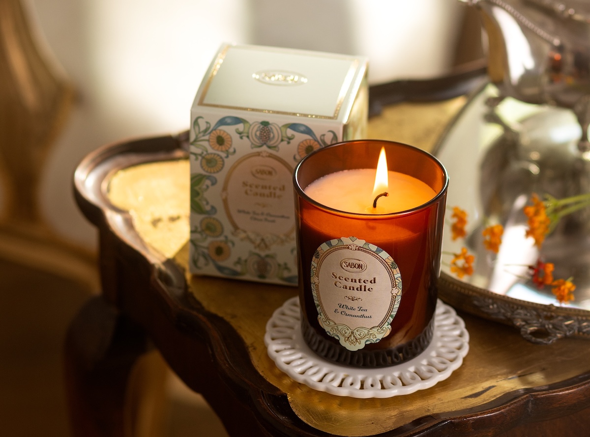 サボン」が新キャンドルコレクションを発売 菜種ワックスを採用し全5種