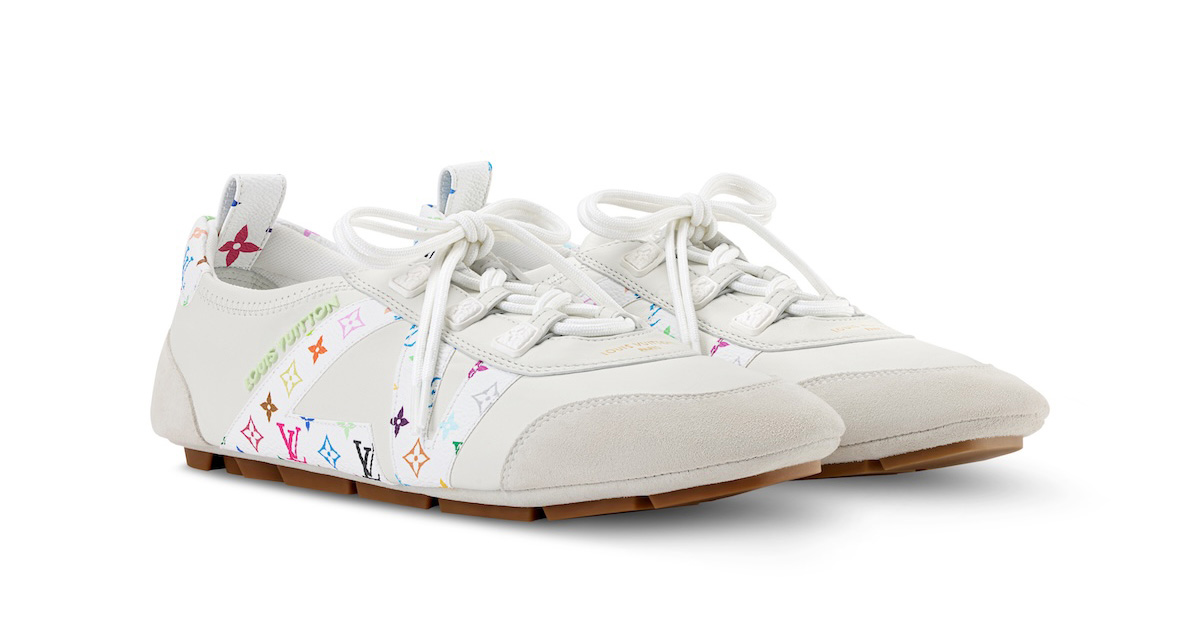 ルイ・ヴィトン」がモノグラム・マルチカラーの新作ウィメンズシューズ