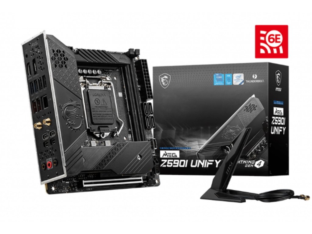MSI MEG Z590I UNIFY インテル 500シリーズ LGA1200対応 intel Z590