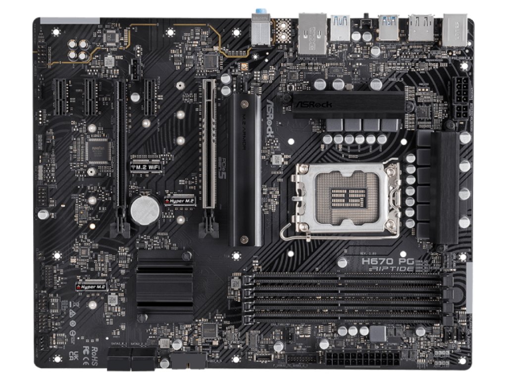 ASRock H670 PG Riptide インテル 600シリーズ LGA1700対応 intel H670