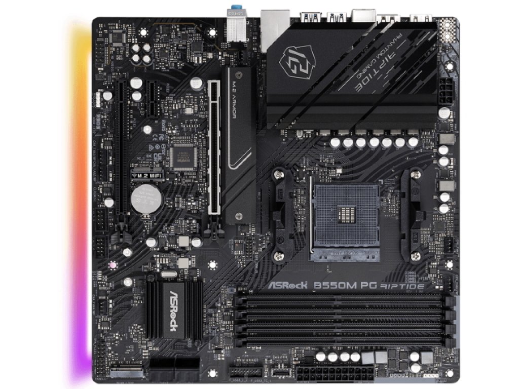 ASRock B550M PG Riptide AMD 500シリーズ Socket AM4対応 AMD B550