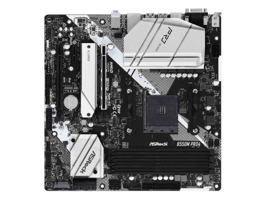 ASRock B550M Pro4 AMD 500シリーズ Socket AM4対応 AMD B550チップ