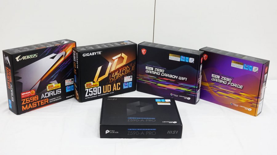 インテルZ590チップセット搭載ソケットLGA1200対応マザーボード販売