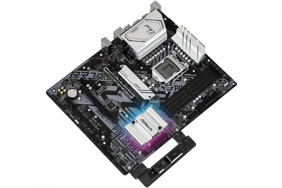 2.5Gb LANやGPU補強ステイ標準装備、ASRock Z590搭載ATXマザーボード