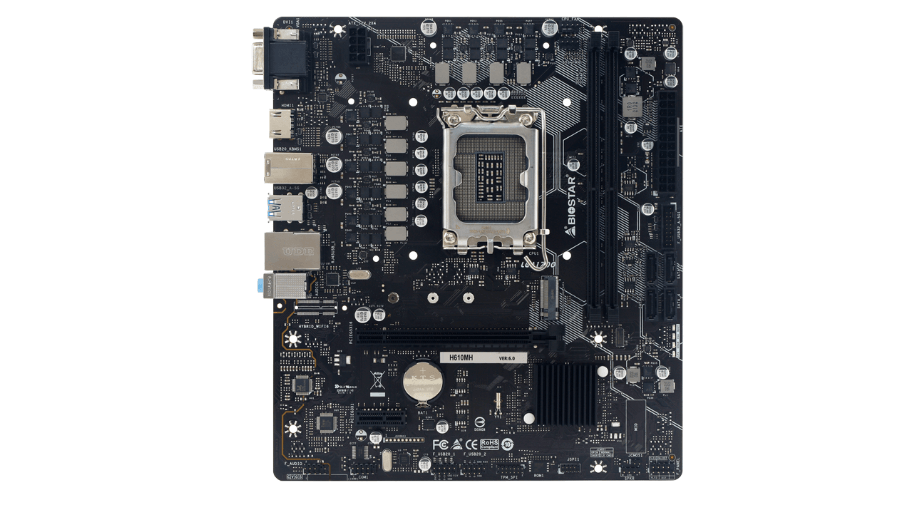 BIOSTAR、インテル第12世代COREプロセッサー向けH610搭載MicroATX