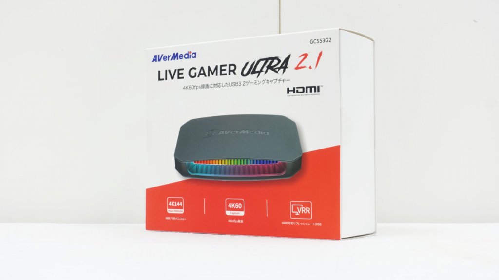 4K 144Hz HDRパススルーがウリのUSB3.2 Gen2対応キャプチャー