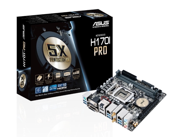 ASUS H170I-PRO インテル 100シリーズ LGA1151対応 intel H170チップ