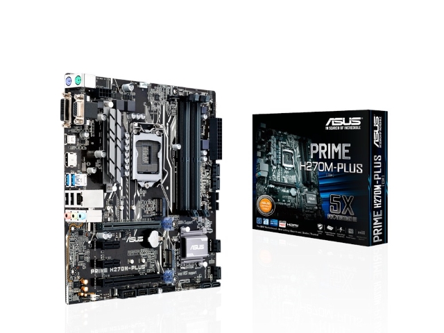 ASUS PRIME H270M-PLUS インテル 200シリーズ LGA1151対応 intel H270