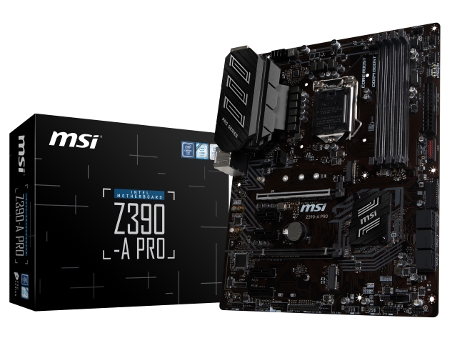 MSI Z390-A PRO インテル 300シリーズ LGA1151対応 intel Z390チップ
