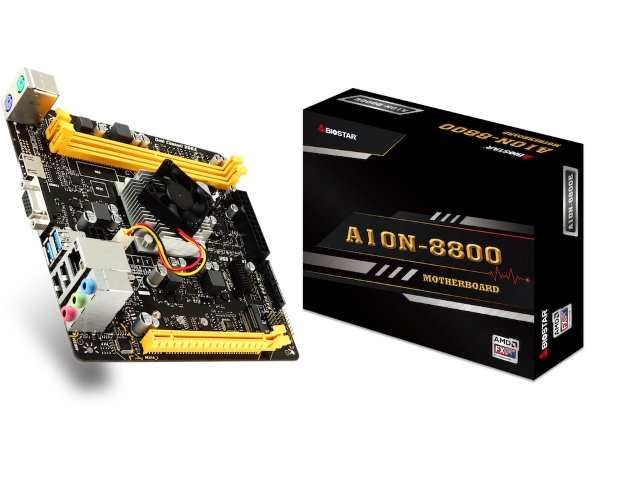 BIOSTAR A10N-8800E AMD Axxシリーズ AMD 第6世代 FX-8800P APU搭載