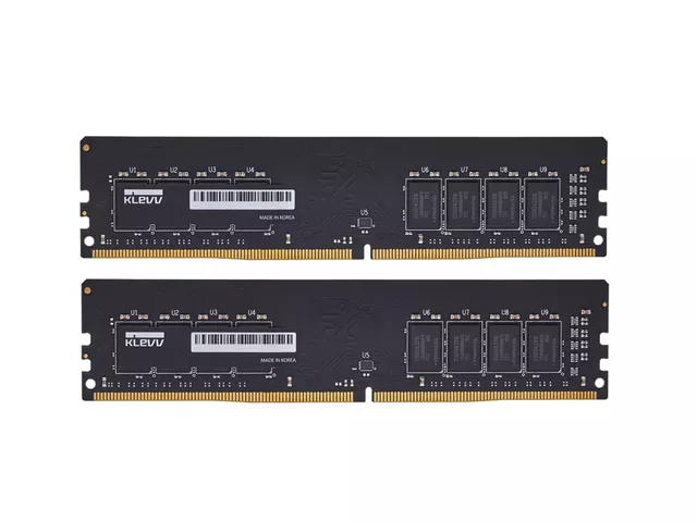 コスパに優れたKLEVVのDDR4メモリーにスタンダードな3200MHzとBOLTXな