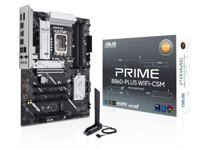 ASUS PRIME B860-PLUS WIFI-CSM インテル 800シリーズ LGA1851対応