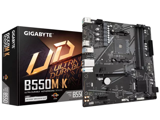 GIGABYTE A520M K V2 AMD 500シリーズ Socket AM4対応 AMD A520チップ