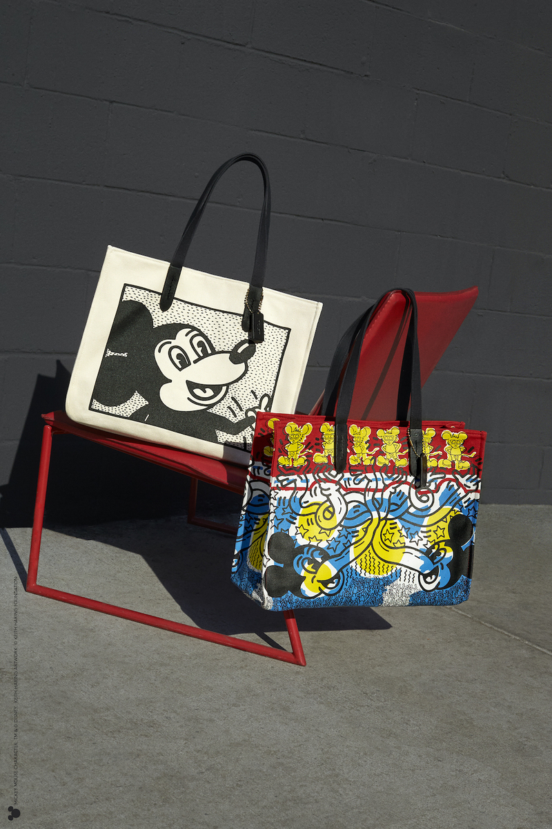 Coach's Mickey and Keith Haring Collection アメリカを代表する三者