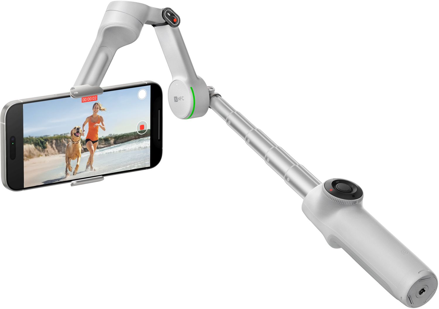 INSTA360 Flow 2 Pro Standard Bundle Stone Gray - Foto Erhardt