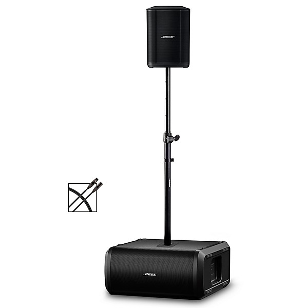Bose S1 Pro+ Wireless PA Package With Sub1 Powered Bass Module
