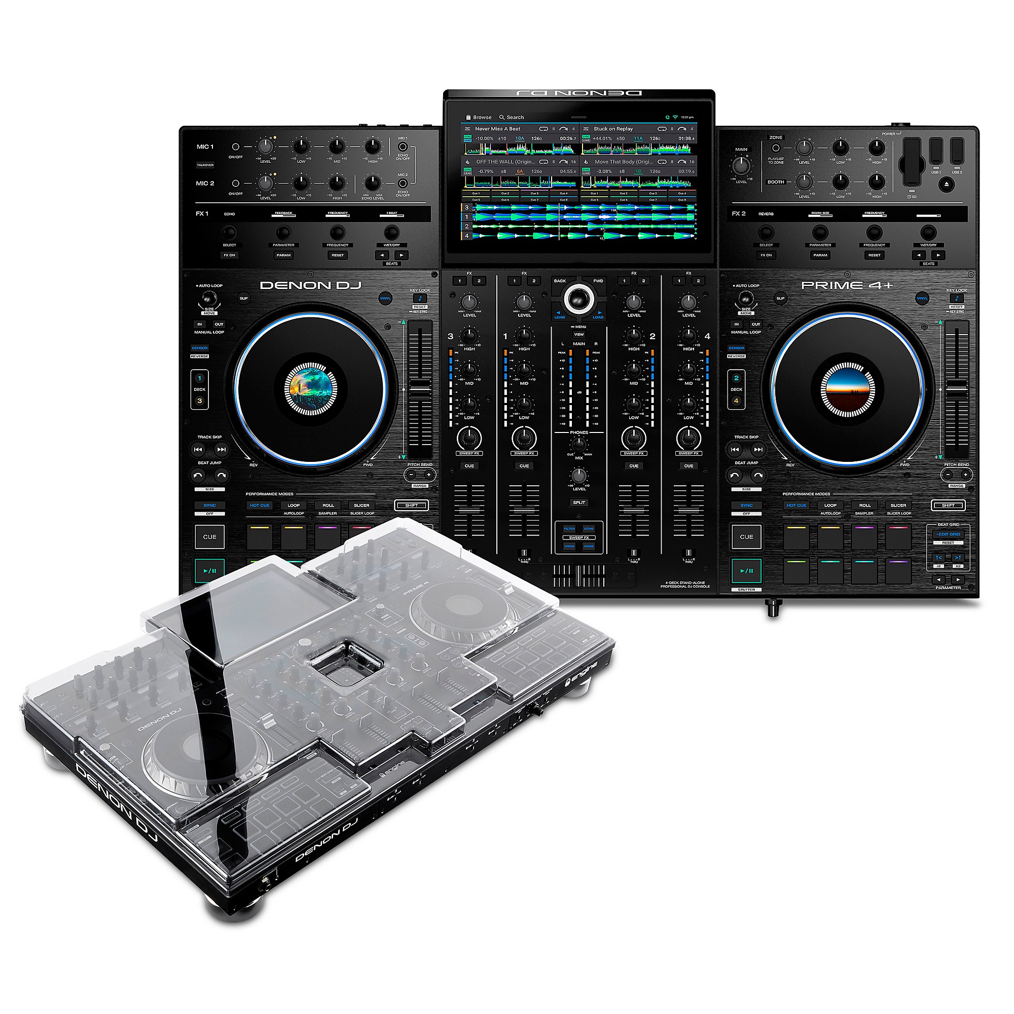 アボッチ DENON DJ Prime4 4chオールインワン 希少 Amazon.com: Denon