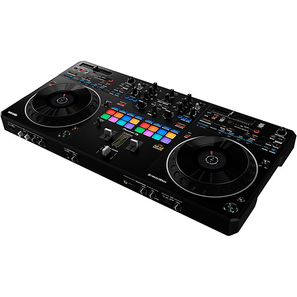 Pioneer DJ DDJ-REV5 DJ Controller and Gator G-Club Bundle | Guitar