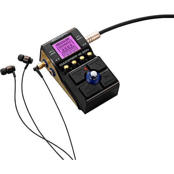 Zoom MS-80IR+ MultiStomp Pedal with Multi-Layer IR Technology